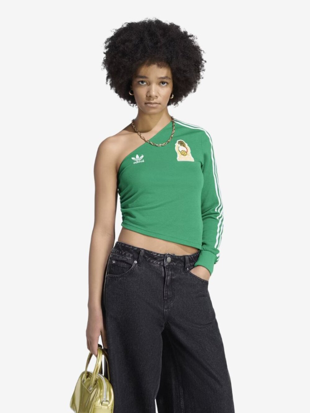 NEW! Mexico Women’s Adidas Originals One-Sleeved Soccer Football Shirt S / M